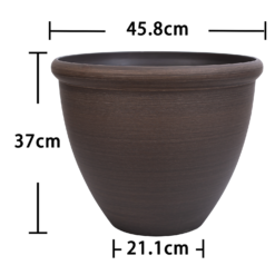 Ashford Planter Slate 45cm 11 Ashford Planter Slate 45cm -Green Decor Hub Sales Store 13928635 1425001956182227