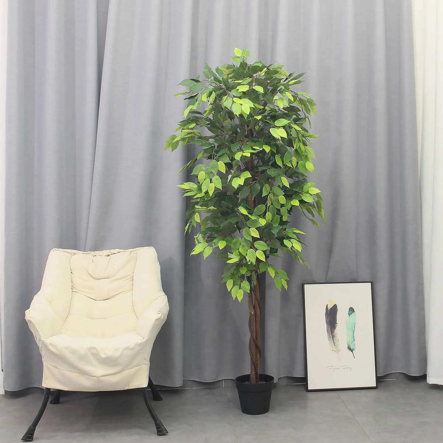 Artificial Ficus Tree - 180cm 5 Artificial Ficus Tree - 180cm - Image 3