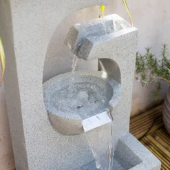 Stylish Fountain Ango Falls Garden Water Feature With LEDs -Green Decor Hub Sales Store 13947169 1755005844359029