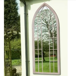 MirrorOutlet Somerley Sunflower Gothic Arch Large Garden Mirror - 150x61 Cm 9 MirrorOutlet Somerley Sunflower Gothic Arch Large Garden Mirror - 150x61 Cm -Green Decor Hub Sales Store 13950558 7214987173116409