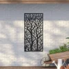 Amarelle Large Metal Tree Design Decorative Garden Screen - 120 X 60cm 2 Amarelle Large Metal Tree Design Decorative Garden Screen - 120 X 60cm -Green Decor Hub Sales Store 13950572 2094987139714889
