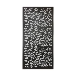 Amarelle Extra Large Metal Leaf Design Decorative Garden Screen Mirror - 180x90cm -Green Decor Hub Sales Store 13950579 3304987138913496