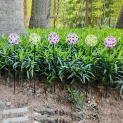 Homebase Flower Stake Ornament - 60cm Mixed -Green Decor Hub Sales Store 13955519 1705014596738738