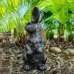 Bronze Look Rabbit Garden Ornament -Green Decor Hub Sales Store 13965950 1625014597127874