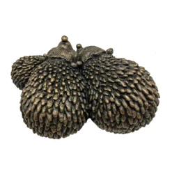 Bronze Look Hedgehog Family Garden Ornament -Green Decor Hub Sales Store 13965951 1175014596849216