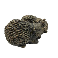 Bronze Look Hedgehog Family Garden Ornament -Green Decor Hub Sales Store 13965951 4705014596906324