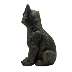 Bronze Look Fox Garden Ornament -Green Decor Hub Sales Store 13965952 1675014596511254