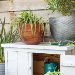 Suva Hammered Pot Copper - 31cm -Green Decor Hub Sales Store 13973652 1145011805950221