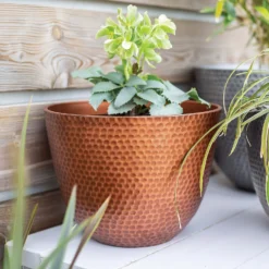 Suva Hammered Pot Copper - 38cm -Green Decor Hub Sales Store 13973653 2035011805987649