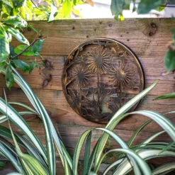 Allium Garden Wall Art 35cm - Antique Bronze 8 Allium Garden Wall Art 35cm - Antique Bronze -Green Decor Hub Sales Store 13981005 1135005835194086