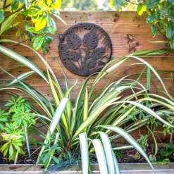 Jungle Leaf Garden Wall Art 35cm - Black -Green Decor Hub Sales Store 13981006 3475005835433276