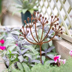 Floral Bronze Ground Stakes - 45cm (Assorted Designs) -Green Decor Hub Sales Store 13981009 1585005324668678