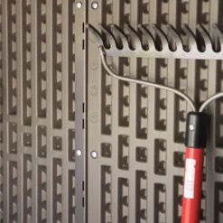 LIFETIME 1500L Vertical Storage Shed - Rough-Cut Brown -Green Decor Hub Sales Store 13997404 1014999835642952