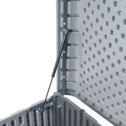 LIFETIME 515L Modern Outdoor Storage Deck Box - Rough-Cut Grey 16 LIFETIME 515L Modern Outdoor Storage Deck Box - Rough-Cut Grey -Green Decor Hub Sales Store 13997405 1725000055509940