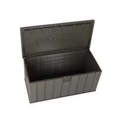 LIFETIME 568L Outdoor Storage Deck Box - Rough-Cut Brown -Green Decor Hub Sales Store 13997406 1054999835604588
