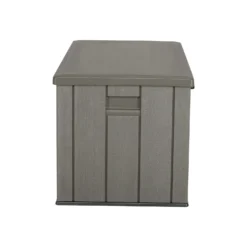 LIFETIME 568L Outdoor Storage Deck Box - Rough-Cut Brown -Green Decor Hub Sales Store 13997406 1294999835439924