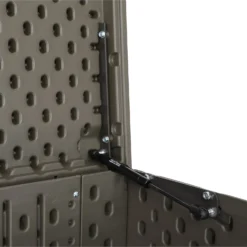 LIFETIME 568L Outdoor Storage Deck Box - Rough-Cut Brown -Green Decor Hub Sales Store 13997406 1734999835560131