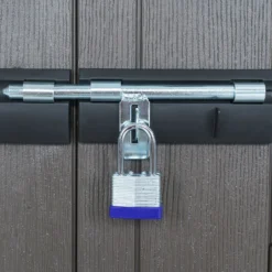 Lifetime 7x7ft Outdoor Storage Shed - Beige -Green Decor Hub Sales Store 13997407 5164999835067726