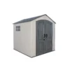Lifetime 7x7ft Outdoor Storage Shed - Beige -Green Decor Hub Sales Store 13997407 8254999834706766