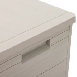 Toomax Garden Storage Box 160L - Warm Grey -Green Decor Hub Sales Store 13997480 1615004537223047