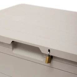 Toomax Garden Storage Box 160L - Warm Grey -Green Decor Hub Sales Store 13997480 2055004537198711