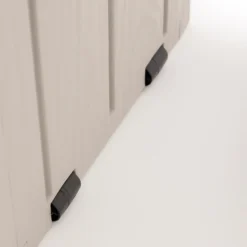 Toomax Bravo Garden Storage Box 270L - Warm Grey -Green Decor Hub Sales Store 13997481 1495004537251331