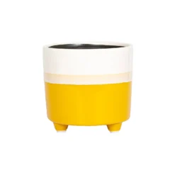 Two Tone Ombre Indoor Plant Pot - 12cm -Green Decor Hub Sales Store 14197407 1985024191248021