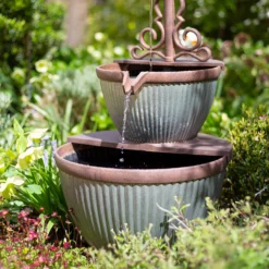 Stylish Fountain Irondale Pours Water Feature -Green Decor Hub Sales Store 14519355 1765050878719931