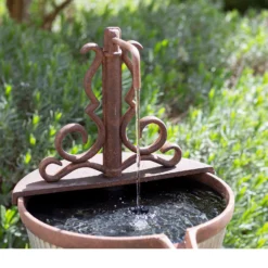 Stylish Fountain Irondale Pours Water Feature -Green Decor Hub Sales Store 14519355 5005050878676728