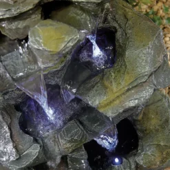 Stylish Fountain Como Springs Water Feature With LEDs -Green Decor Hub Sales Store 14519356 1055047822702482