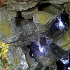 Stylish Fountain Como Springs Water Feature With LEDs -Green Decor Hub Sales Store 14519356 5765047822618188