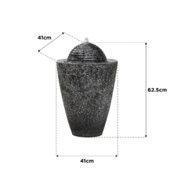 Stylish Fountain Dappled Column Water Feature -Green Decor Hub Sales Store 14519357 6755047822651407