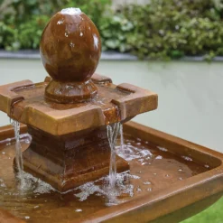 Stylish Fountain Odyssey Water Feature With LEDs -Green Decor Hub Sales Store 14519360 1175047822575486